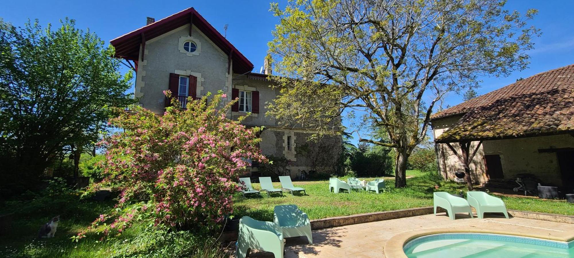 Le Manoir Du Moulin De Madame Bed & Breakfast Вилньов-сюр-Ло Екстериор снимка